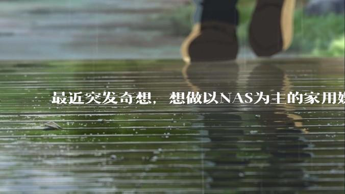 最近突发奇想，想做以NAS为主的家用媒体中心。下面是我做的一个草图，各位大神看看可行吗？